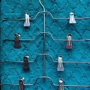 3 Metal Multi-Tier Pants Hangers